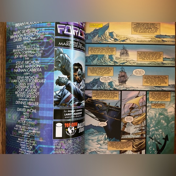 ⚡️Vintage 1996 Cyber Force Comic Book - Picture 3 of 4